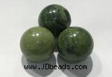 CDN1151 30mm round Canadian jade decorations wholesale