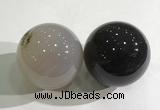 CDN1208 40mm round agate decorations wholesale