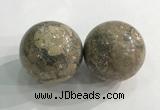 CDN1302 40mm round jasper decorations wholesale