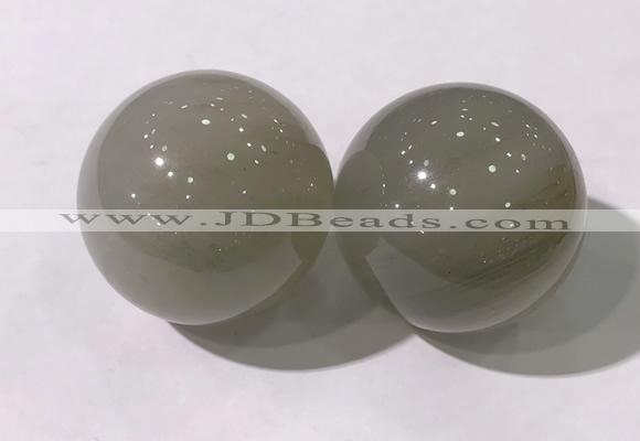 CDN1318 40mm round gemstone decorations wholesale