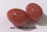 CDN1336 35*45mm egg-shaped cherry quartz decorations wholesale