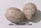 CDN1371 35*45mm egg-shaped golden sunstone decorations wholesale