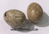 CDN1381 35*45mm egg-shaped feldspar decorations wholesale