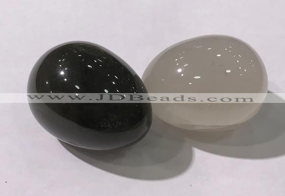 CDN1413 35*45mm egg-shaped jasper decorations wholesale