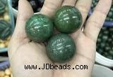 CDN17 30mm round pyrite gemstone decorations wholesale