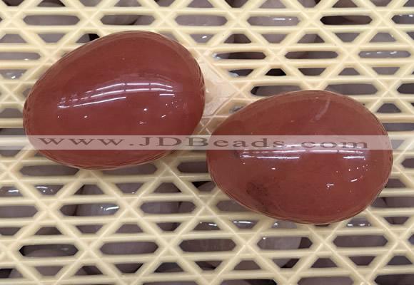 CDN334 35*50mm egg-shaped cherry quartz decorations wholesale