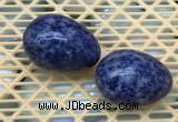 CDN365 35*50mm egg-shaped blue spot decorations wholesale