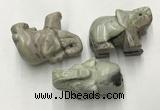 CDN409 25*50*35mm elephant picasso jasper decorations wholesale