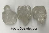 CDN430 28*45*22mm turtle white crystal decorations wholesale