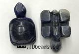 CDN457 38*55*28mm turtle sodalite decorations wholesale