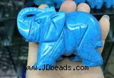 CDN533 35*80*55mm elephant imitation turquoise decorations wholesale