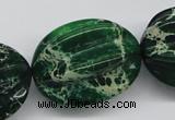 CDT78 15.5 inches 26*33mm star fruit shaped dyed aqua terra jasper beads