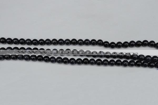 CDU101 15.5 inches 6mm round blue dumortierite beads wholesale