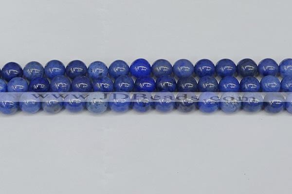 CDU344 15.5 inches 12mm round blue dumortierite beads wholesale