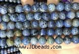 CDU363 15.5 inches 10mm round sunset dumortierite beads wholesale