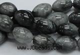 CEE09 15.5 inches 10*14mm rice eagle eye jasper beads wholesale