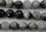 CEE354 15.5 inches 12mm faceted round eagle eye jasper beads