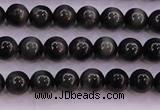 CEE501 15.5 inches 6mm round AAA grade green eagle eye jasper beads