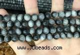 CEE512 15.5 inches 8mm round eagle eye jasper beads