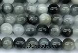 CEE555 15 inches 4mm round eagle eye jasper beads