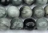 CEE557 15 inches 8mm round eagle eye jasper beads