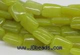 CEJ03 15.5 inches 10*14mm rectangle lemon jade beads wholesale