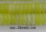 CEJ212 15.5 inches 3*8mm rondelle lemon jade beads wholesale