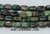 CEM16 15.5 inches 6*8mm rectangle emerald gemstone beads wholesale