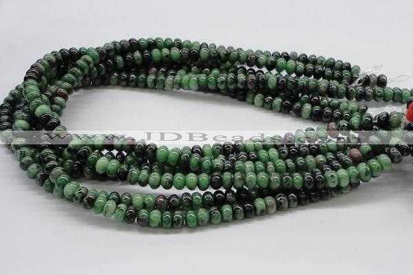 CEP06 15.5 inches 5*8mm rondelle epidote gemstone beads Wholesale