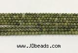 CEP200 15.5 inches 4mm round epidote gemstone beads wholesale