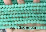 CEQ301 15.5 inches 6mm round green sponge quartz beads