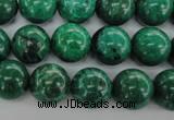 CFA75 15.5 inches 12mm round green chrysanthemum agate beads