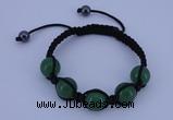 CFB517 12mm round aventurine beads adjustable bracelet wholesale