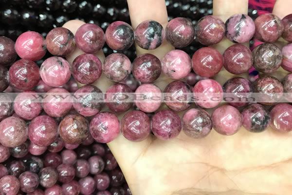 CFE23 15.5 inches 12mm round natural fowlerite beads wholesale