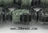 CFG1510 15.5 inches 15*20mm carved rice kambaba jasper beads