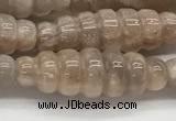 CFG1543 15.5 inches 10*30mm carved rice moonstone beads