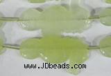 CFG514 15.5 inches 18*34mm carved animal New jade beads