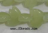 CFG801 12.5 inches 14*18mm carved animal New jade beads