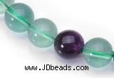 CFL01 4mm AA grade round natural fluorite  beads Wholesale