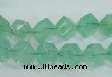 CFL100 15.5 inches 8*8mm cube natural green fluorite gemstone beads