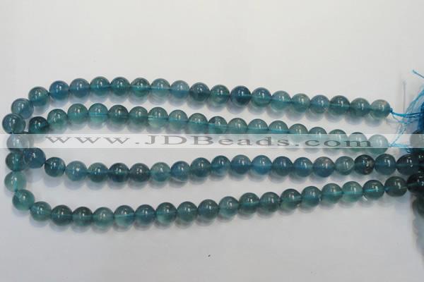 CFL1002 15.5 inches 8mm round blue fluorite beads wholesale