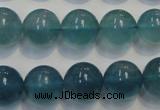 CFL1005 15.5 inches 14mm round blue fluorite beads wholesale