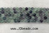 CFL1451 15.5 inches 6mm round fluorite beads wholesale