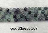 CFL1452 15.5 inches 8mm round fluorite beads wholesale