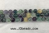 CFL1454 15.5 inches 12mm round fluorite beads wholesale