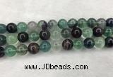 CFL1456 15.5 inches 16mm round fluorite beads wholesale