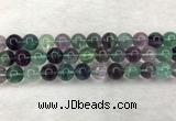 CFL1465 15.5 inches 13mm round A grade fluorite gemstone beads