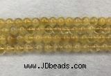 CFL1509 15.5 inches 10mm round yellow fluorite gemstone beads