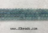 CFL1515 15.5 inches 6mm round blue fluorite gemstone beads