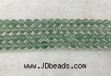 CFL1523 15.5 inches 8mm round green fluorite gemstone beads